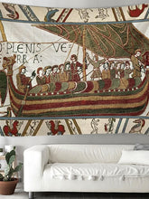 Bayeux Medieval Hanging Tapestry Wall Art Large Tapestry Mural Decor Photograph Backdrop Blanket Curtain Home Bedroom Living Room Decoration
